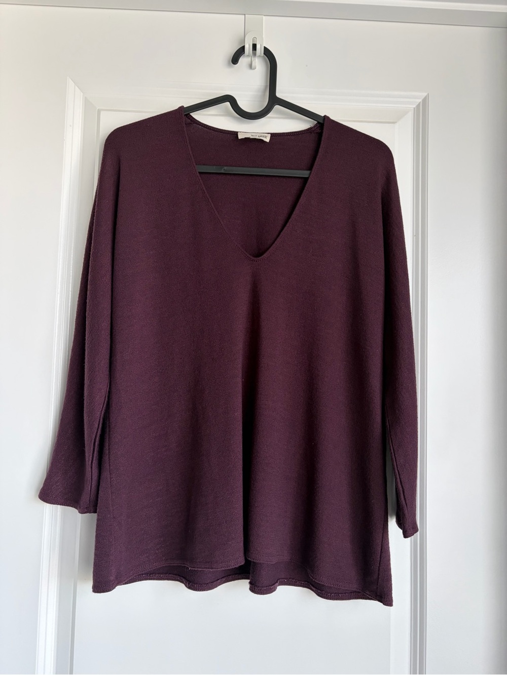 Wilfred Free V-Neck Tunic in Burgundy Size XS
